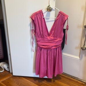 Pink Sleeveless Dress